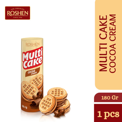 Roshen Biscuit Multicake cocoa cream 180g