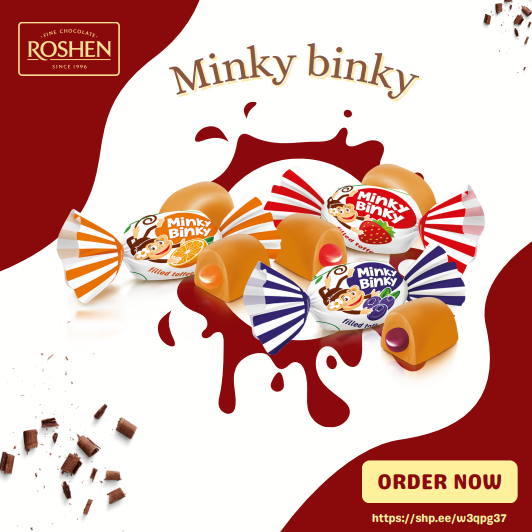 Roshen Minky Binky 1kg