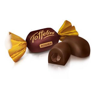 Roshen Toffelini Sweets With Chocolate Filling 1KGX6 (WHOLESALE)