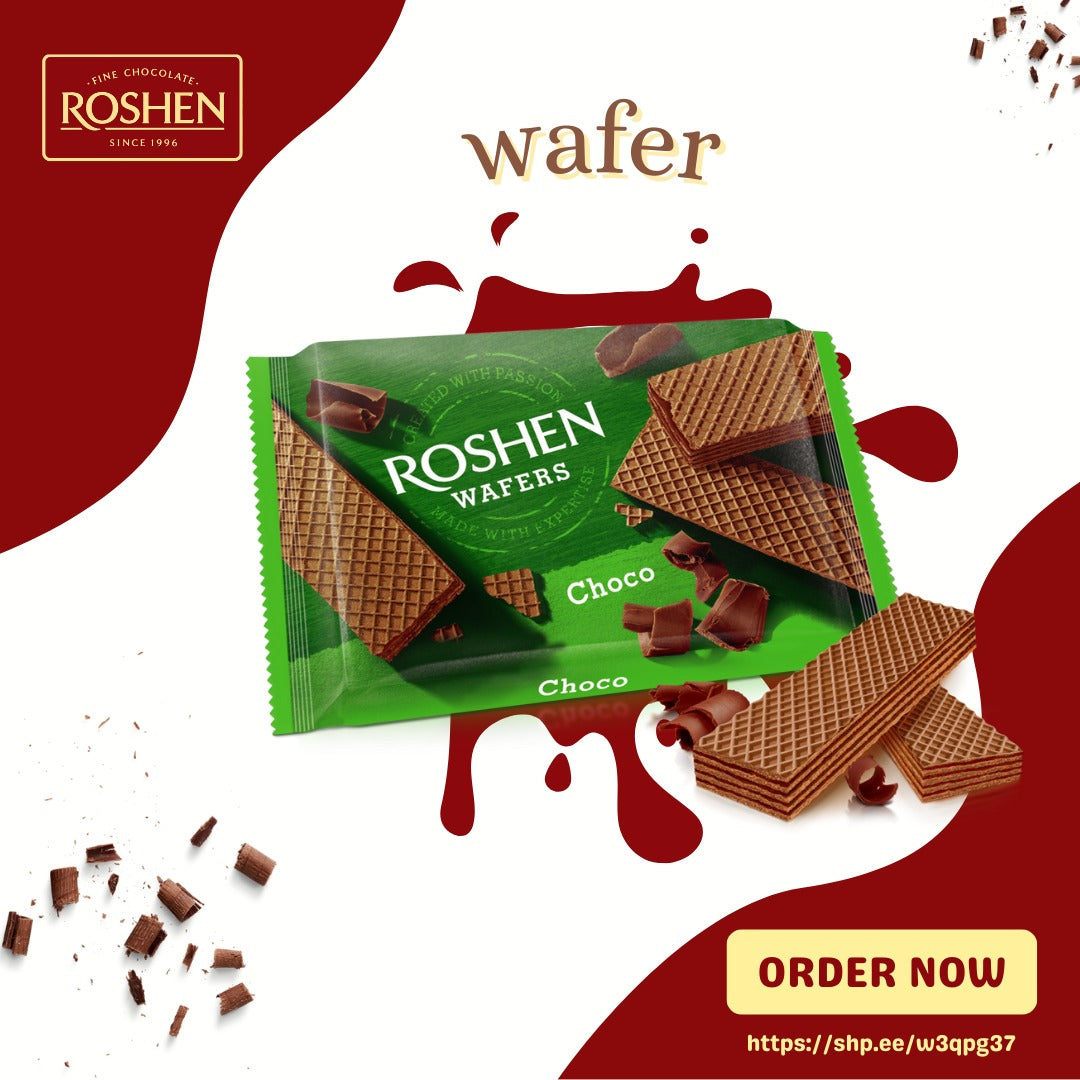 Roshen Wafers Choco Wafer