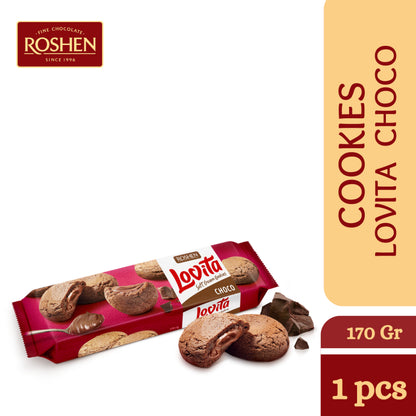 Roshen Lovita Soft Cookies choco 127g