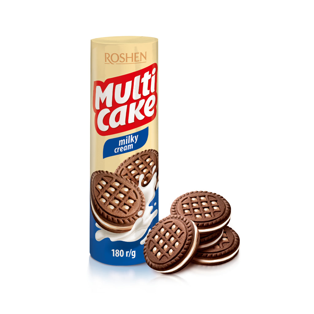 Roshen Biscuit Multicake cocoa cream 180g